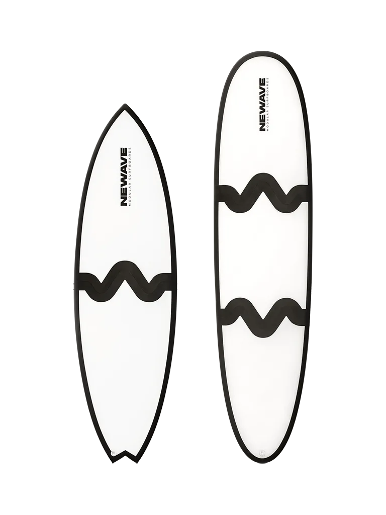 Newave All Round Fish / Mini Malibu + Boardbag
