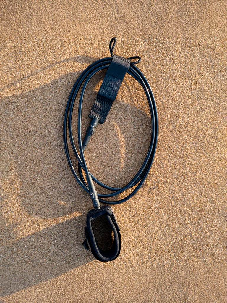 Newave 8' Leash Noir