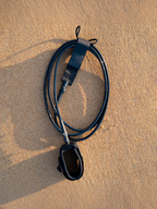 Newave 8' Leash Noir