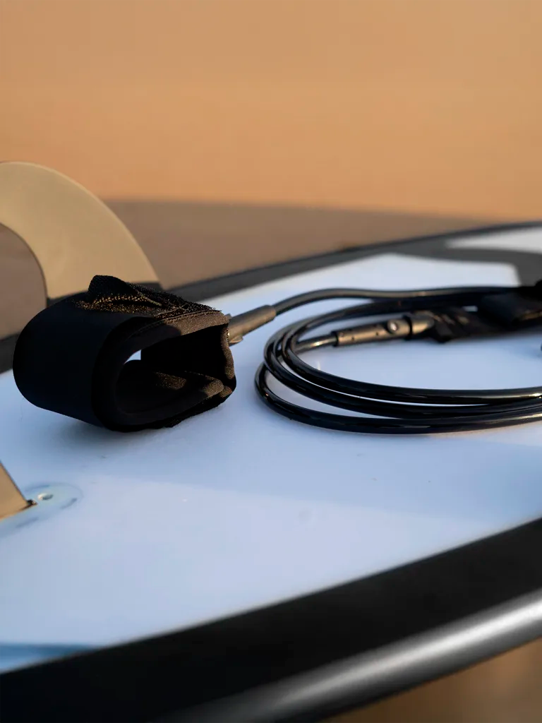 Newave 8' Leash Noir