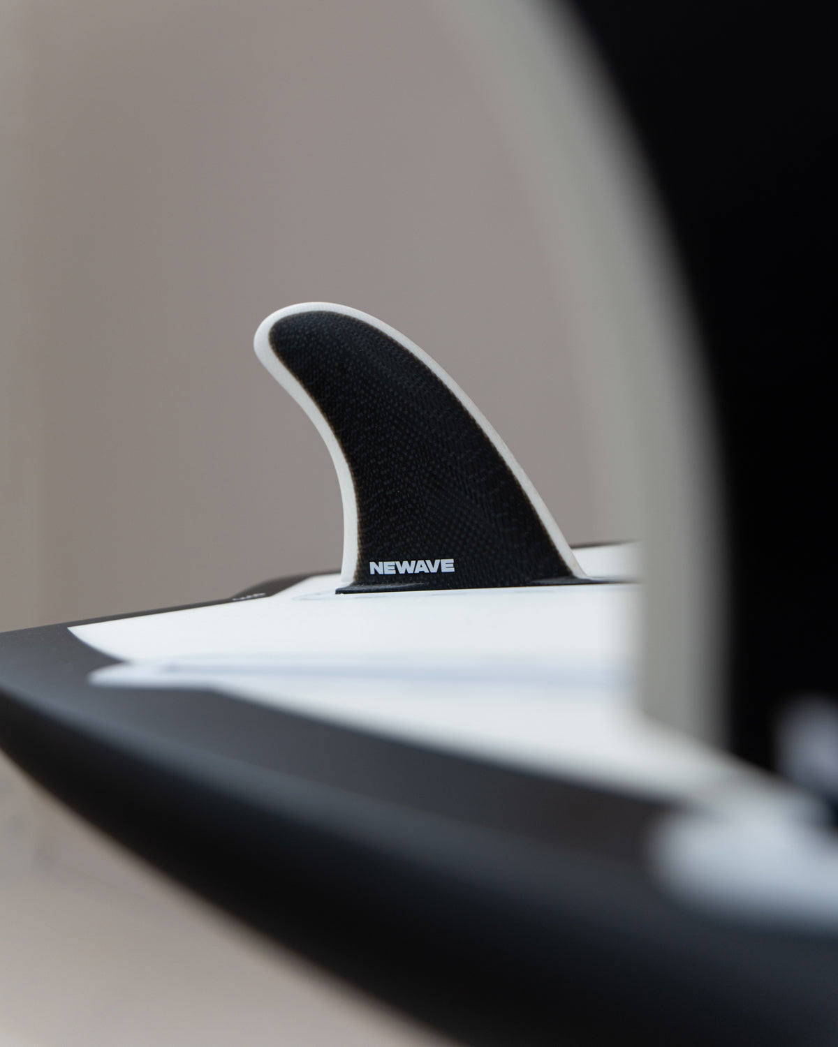 Twin +1 Fins - Noir & Blanc
