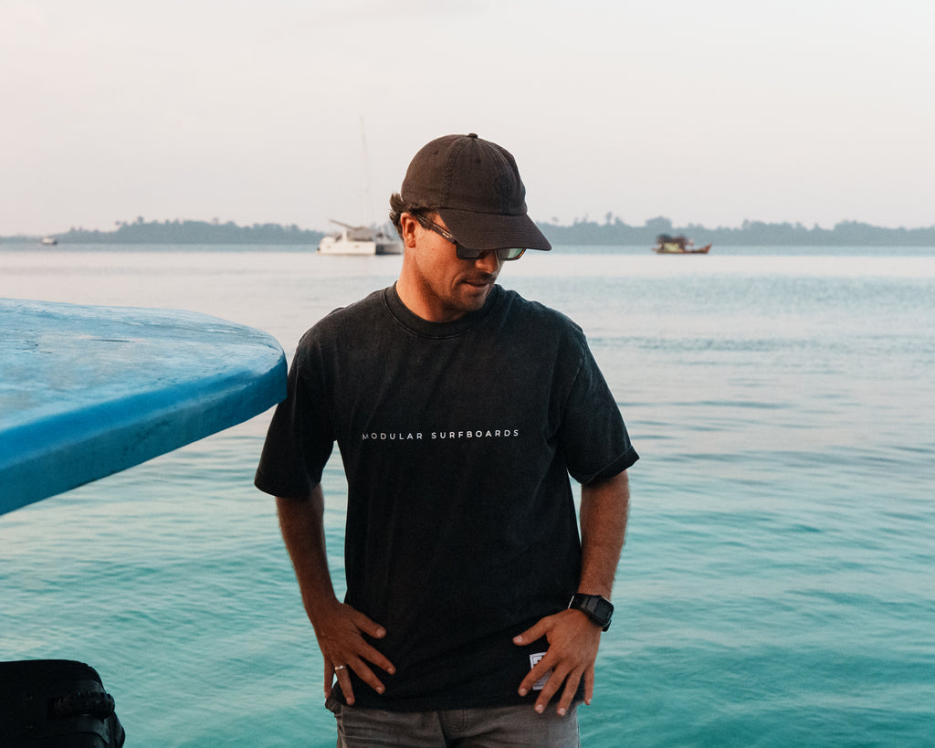 T-shirt Modular Surfboard - Noir