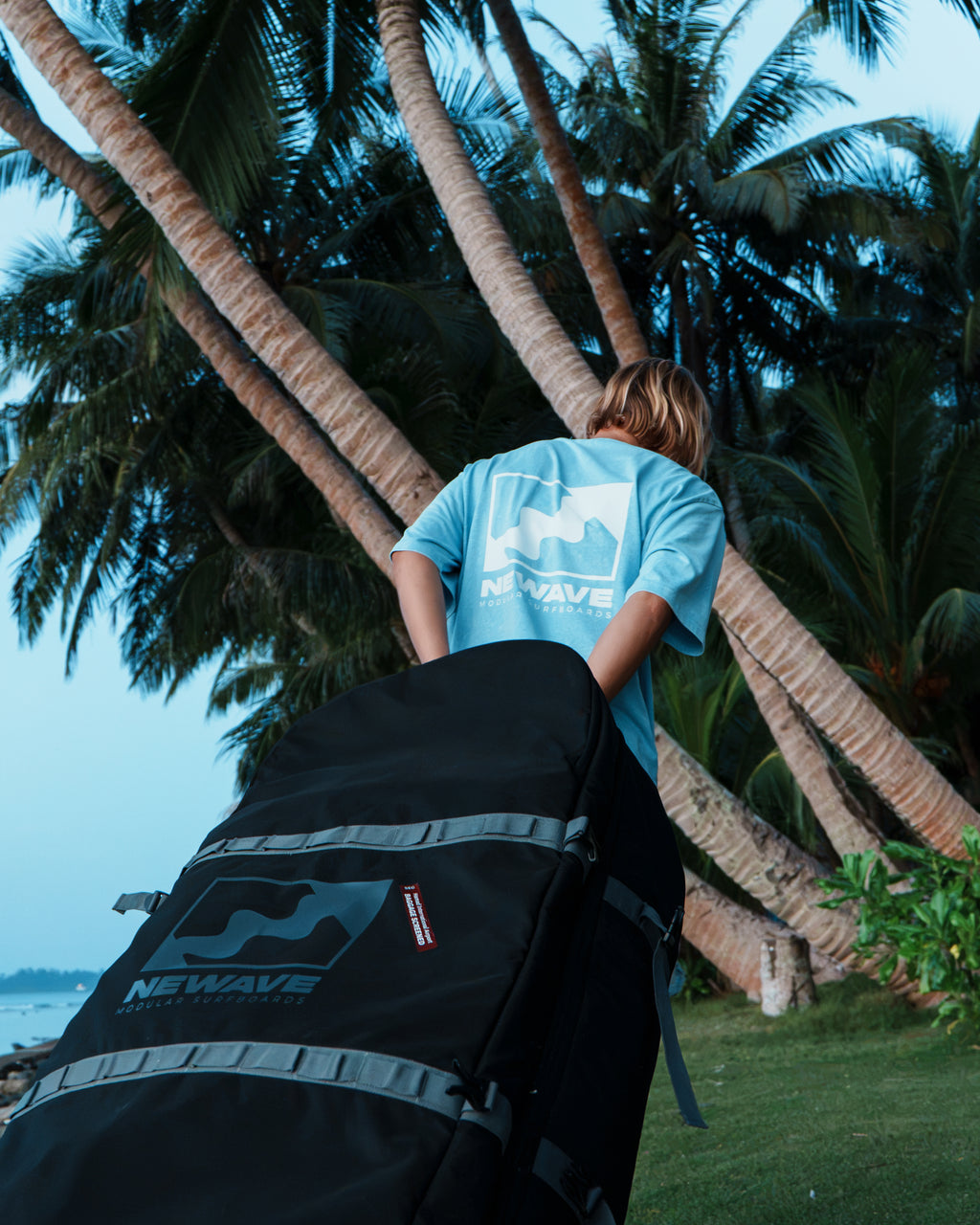 T-shirt Modular Surfboard - Noir