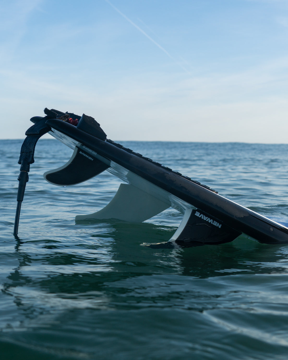 Twin +1 Fins - Noir & Blanc