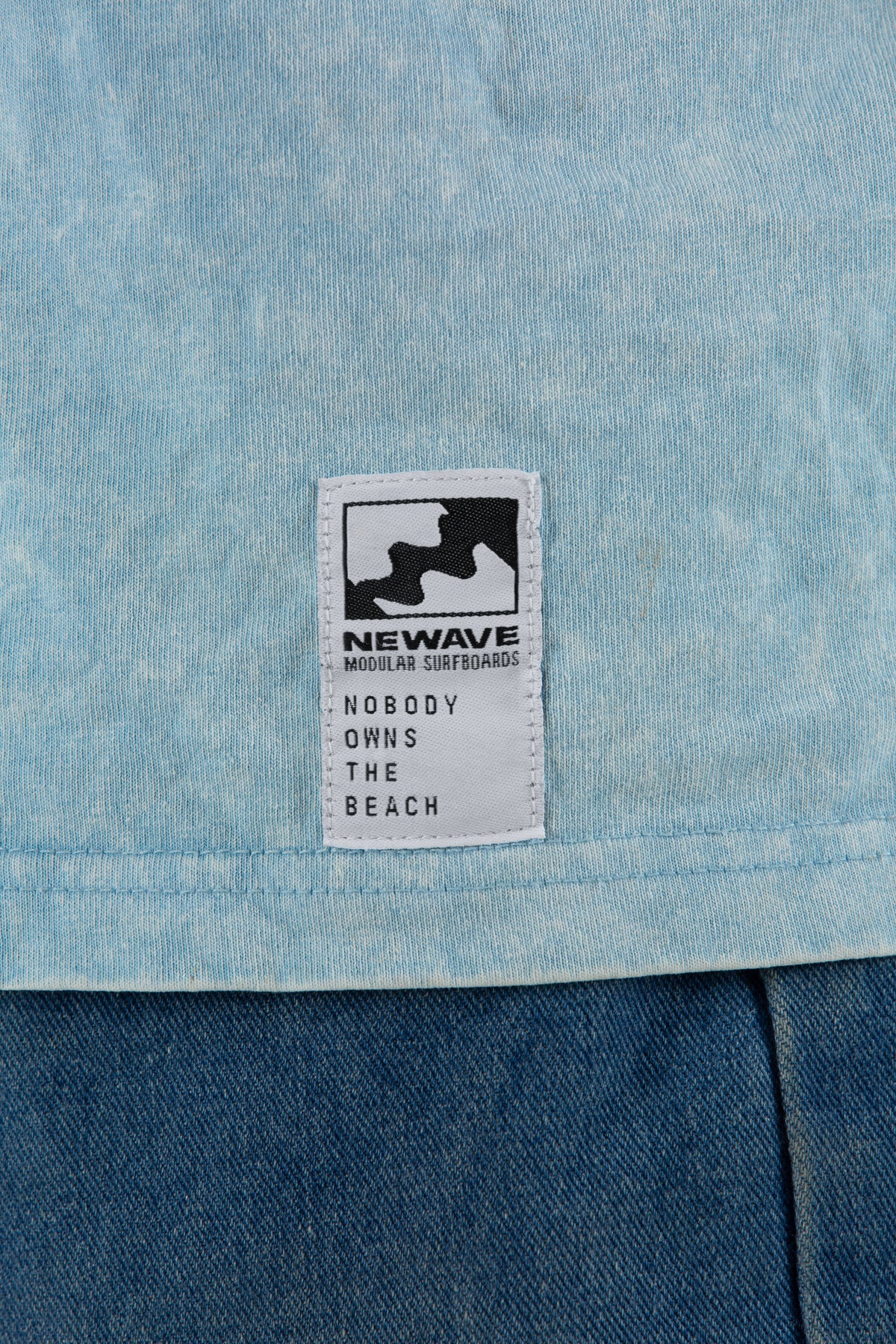 T-shirt Modular Surfboard - Bleu