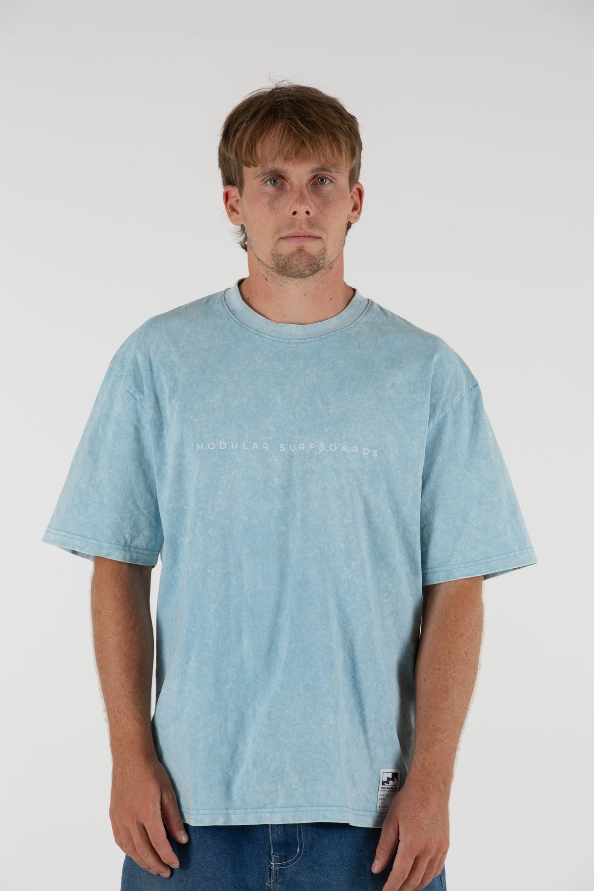 T-shirt Modular Surfboard - Bleu