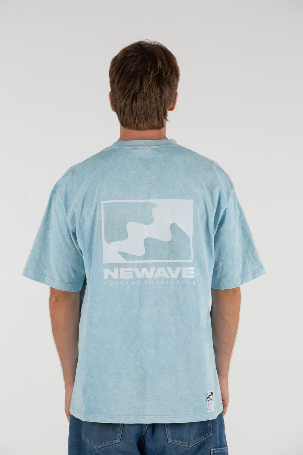T-shirt Modular Surfboard - Bleu