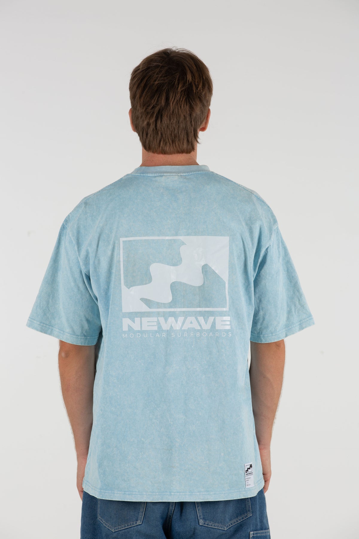 T-shirt Modular Surfboard - Bleu